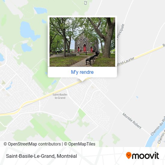 Comment aller à SaintBasileLeGrand en bus