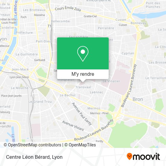 Comment aller à Centre Léon Bérard à Lyon, 8e Arrondissement en bus