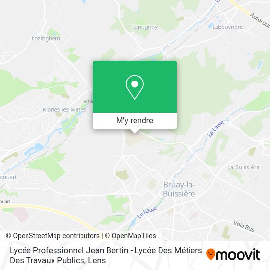 Comment aller à Lycée Professionnel Jean Bertin Lycée Des Métiers Des