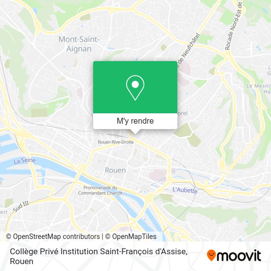 Comment aller à Collège Privé Institution SaintFrançois d'Assise à