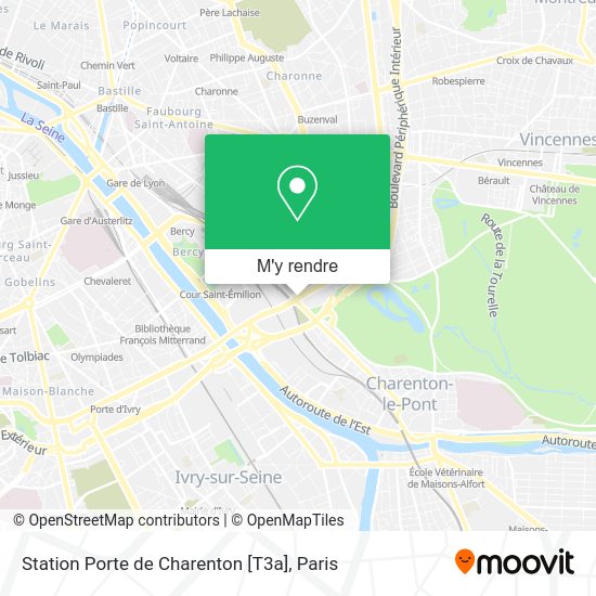 Comment aller à Station Porte de Charenton [T3a] à Paris en métro, bus