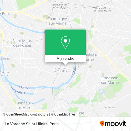 Pain Points Comment aller à La Varenne SaintHilaire à SaintMaurDesFosses en Bus