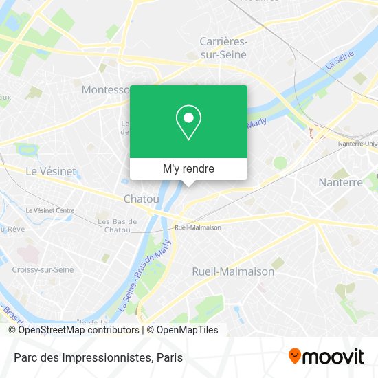 Comment Aller A Parc Des Impressionnistes A Rueil Malmaison En Bus Train Rer Tram Ou Metro