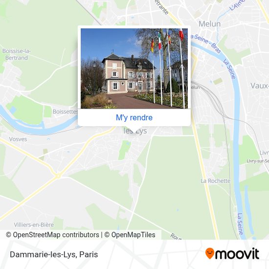 Comment aller à DammarielesLys à DammarieLesLys en Bus, RER ou Train