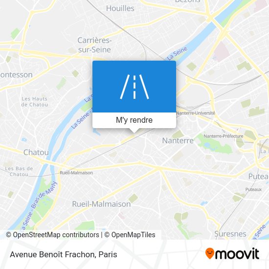 Comment aller à Avenue Benoît Frachon, Nanterre en bus, RER, train, métro ou tram?