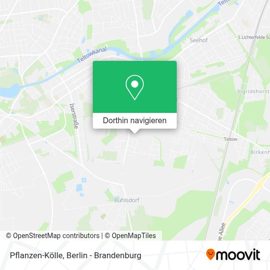 Wie komme ich zu PflanzenKölle in Teltow mit dem Bus, der