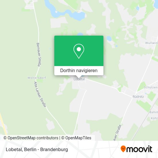 Wie komme ich mit Bus oder Bahn nach Lobetal in Barnim?