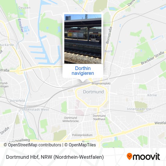 Dortmund Hbf station Routen, Fahrpläne und Tarife