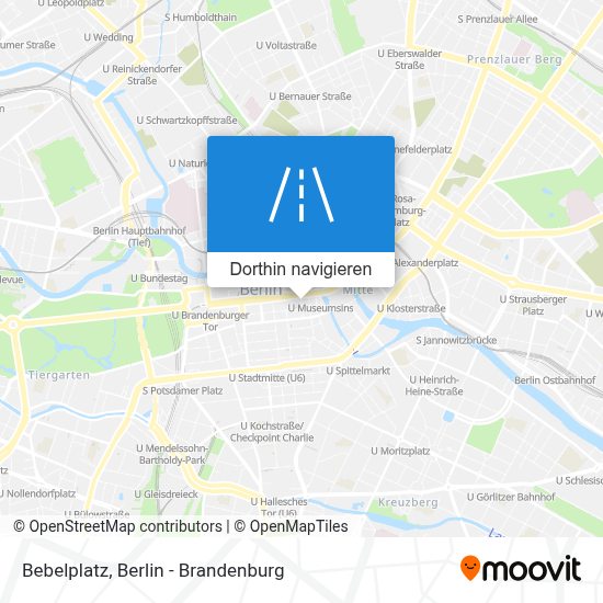 Wie komme ich zu dem Bebelplatz in Berlin Mitte mit dem Bus, der UBahn