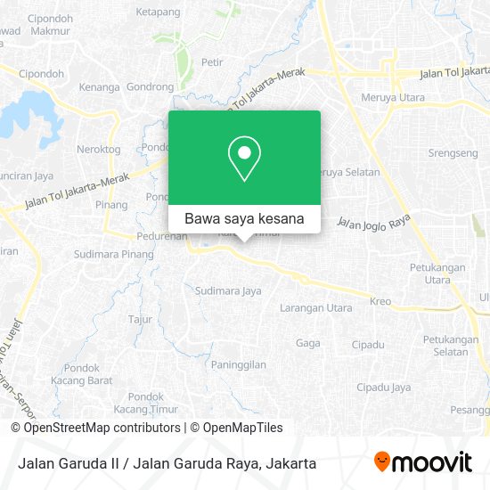 Cara ke Jalan Garuda II / Jalan Garuda Raya di Kota Tangerang