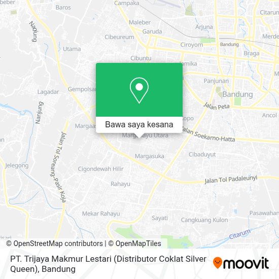 Cara Ke Pt. Trijaya Makmur Lestari (Distributor Coklat Silver Queen) Di Kota Bandung Menggunakan Bis?
