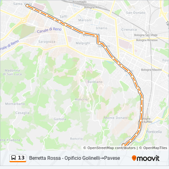 Linea 13: Orari, Fermate E Mappe - Berretta Rossa - Opificio Golinelli‎→Pavese (Aggiornato) 550_x_550_jpg