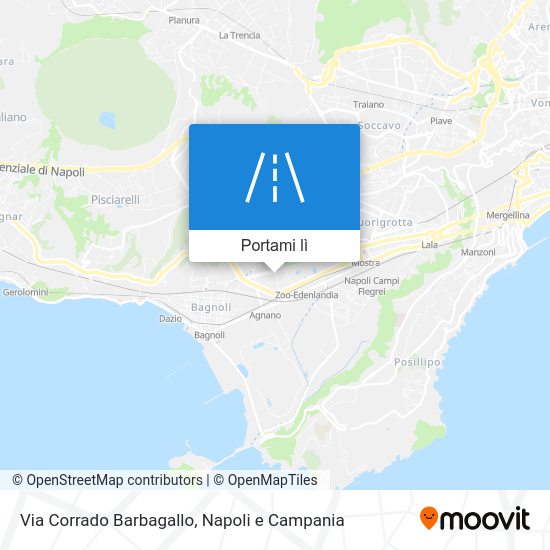 Come arrivare a Via Corrado Barbagallo a Napoli con Bus, Metro, Treno o