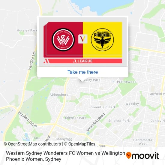 How to Get to Marconi Stadium Western Sydney Wanderers FC Women vs