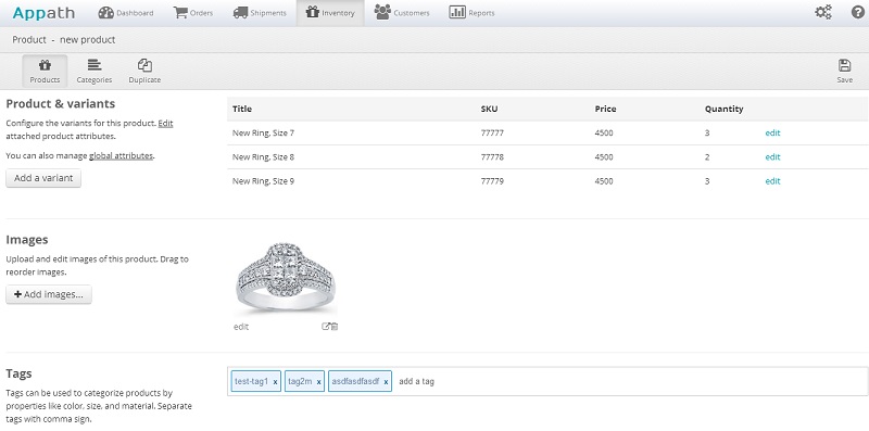 Appath multichannel inventory management system Online