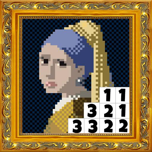 Famous Paintings Pixel Art Color by Number