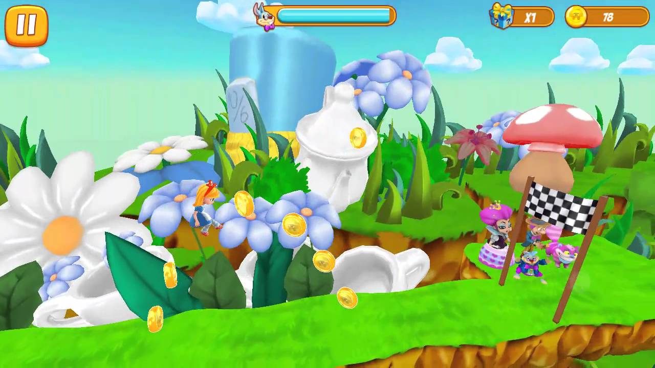 Cheats and Tips for Alice in Wonderland Rabbit Rush App Cheaters