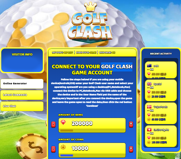 Cheats and Tips for Golf Clash Mobile Game App Cheaters
