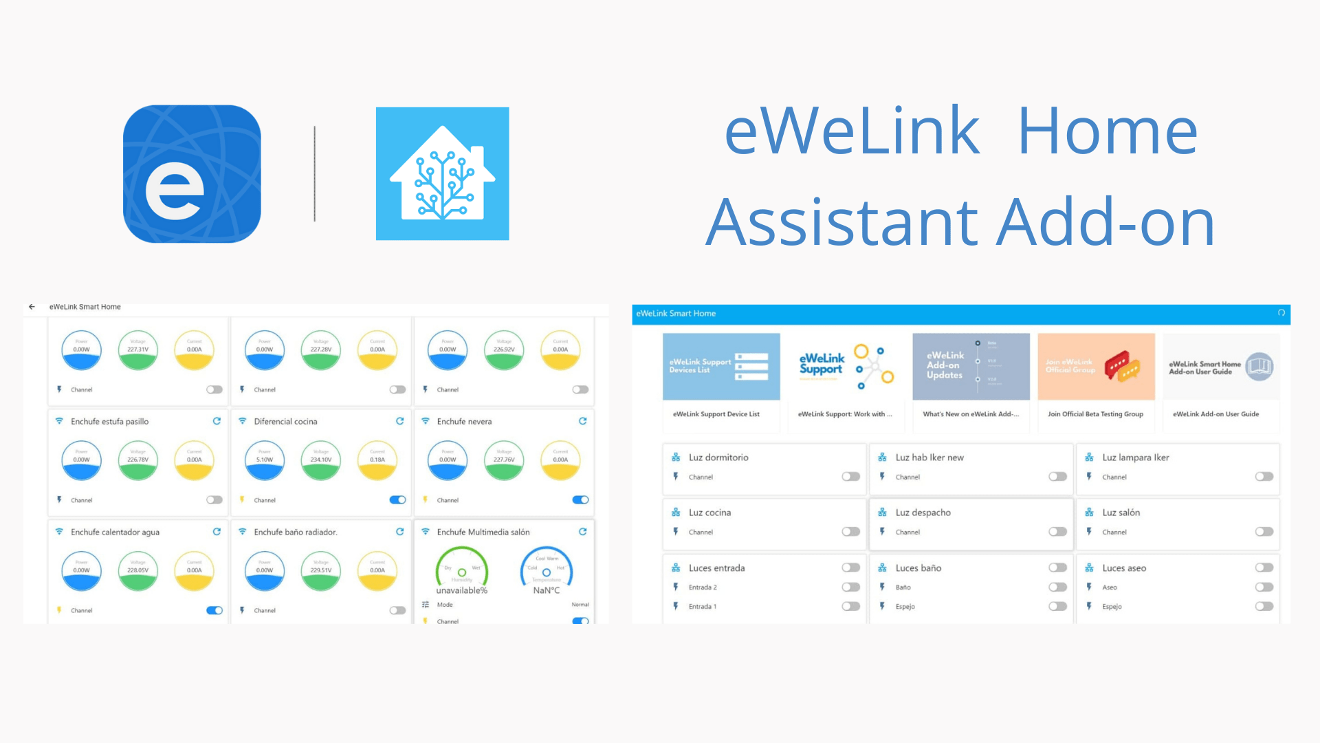 It's official. eWeLink Home Assistant Addon arrives. eWeLink
