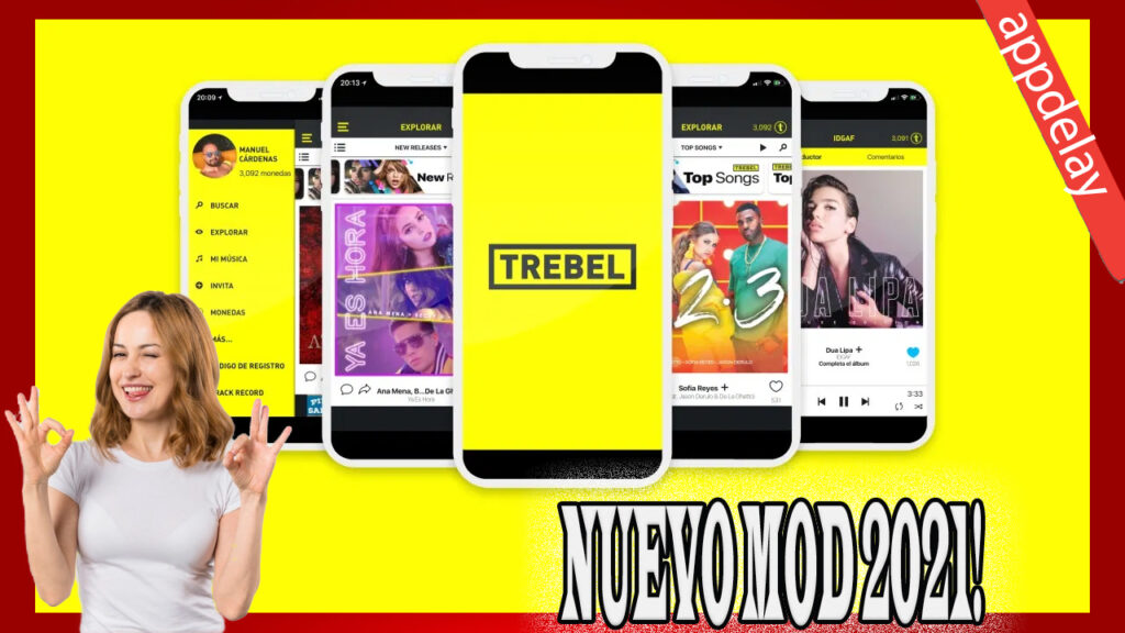 Descarga Trebel Music Premium Mod Apk Appdelay