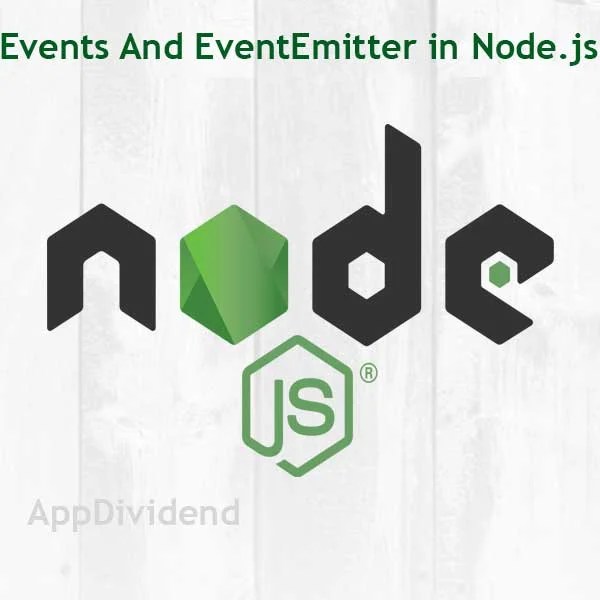 Node.js Events EventEmitter Example From Scratch
