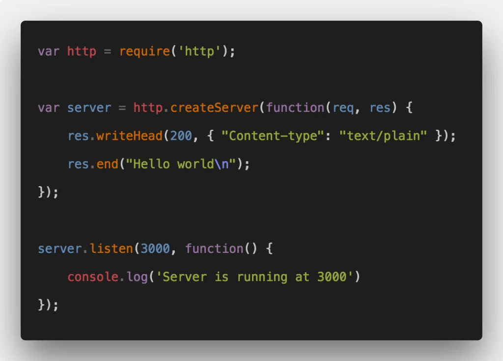 How to Create A Basic HTTP  Server with Node.js