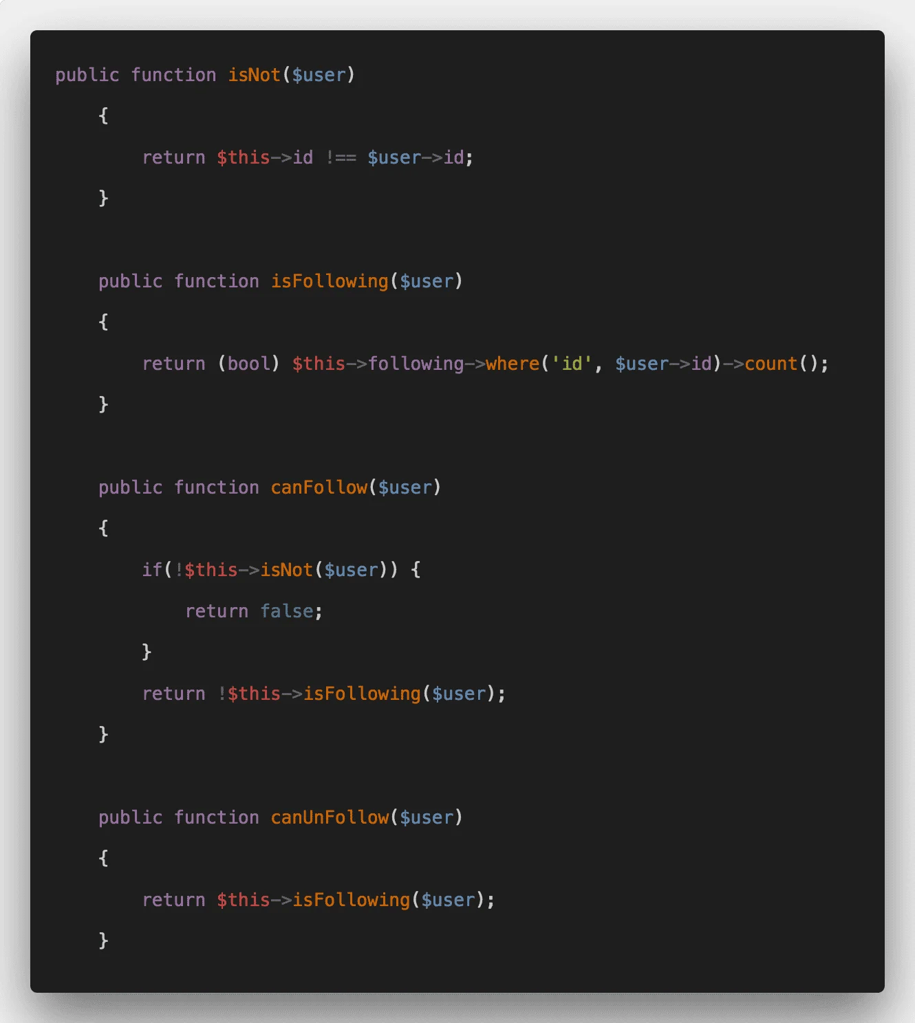 Laravel and Vue Example Build a twitter type web application