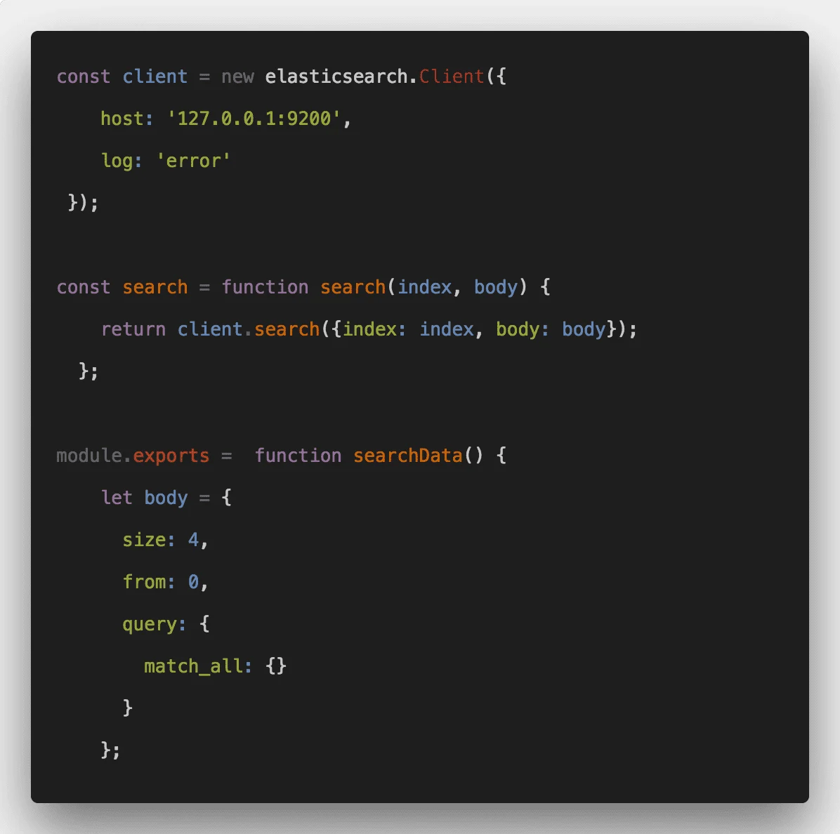 Node js Elastic Search Tutorial Example From Scratch