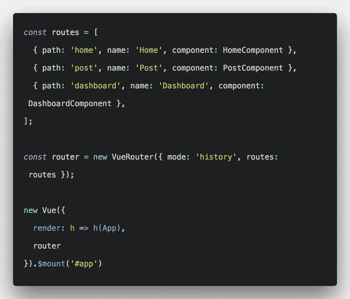 Vue Router History Mode Telegraph