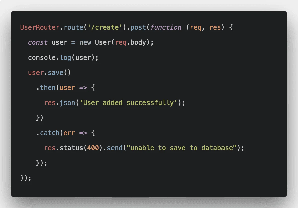 Express Post Request Example Node Express Post Tutorial