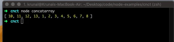 Javascript Array Concat Example JS Array concat() Method