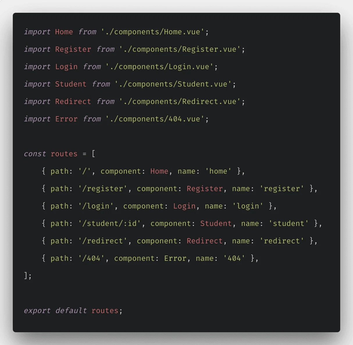 Vue Router Example How To Use Routing in VueJS