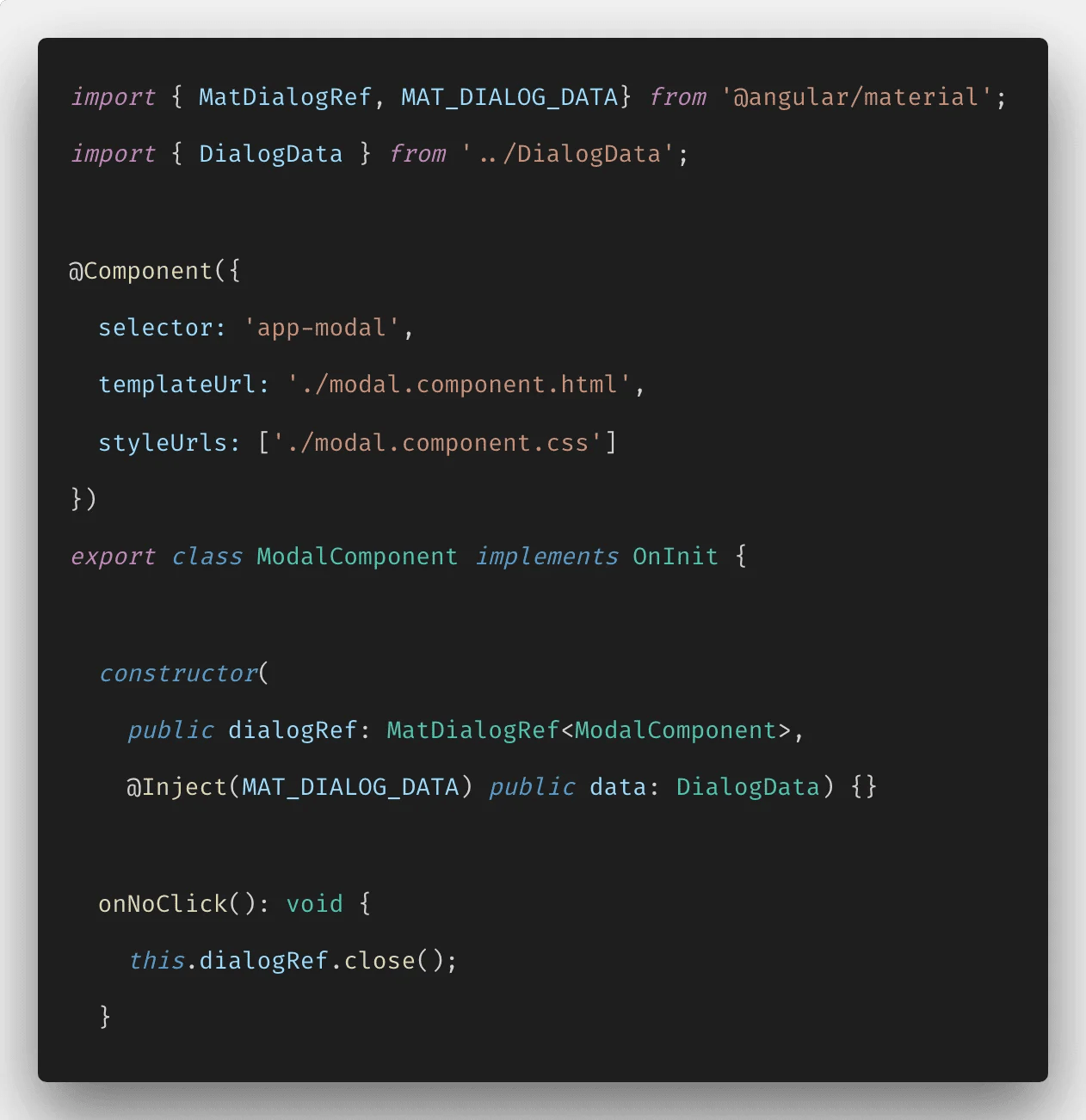 Angular 13 Material Dialog Modal Complete Guide