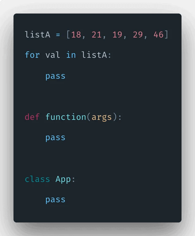 Python Pass How to Use Pass Statement with Example