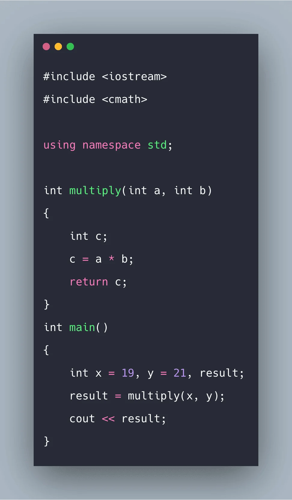 C++ Functions Example What is Function in C++