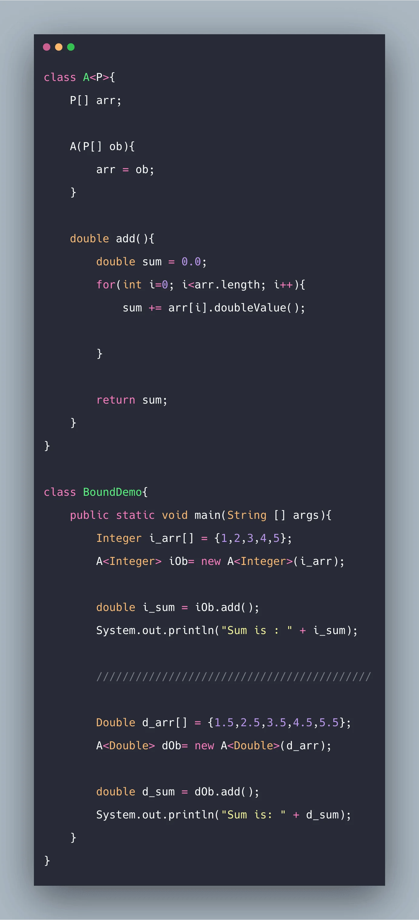 Java Generics Example The Basics of Java Generics