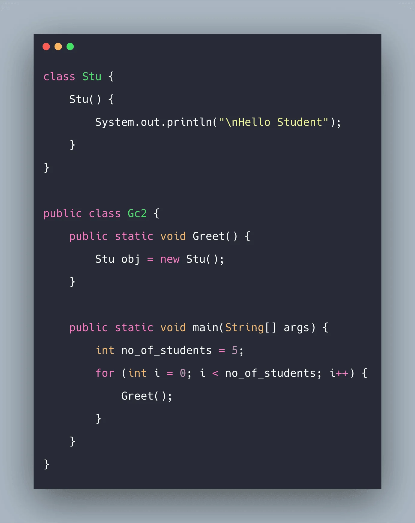 Garbage Collection in Java Example Java Garbage Collection