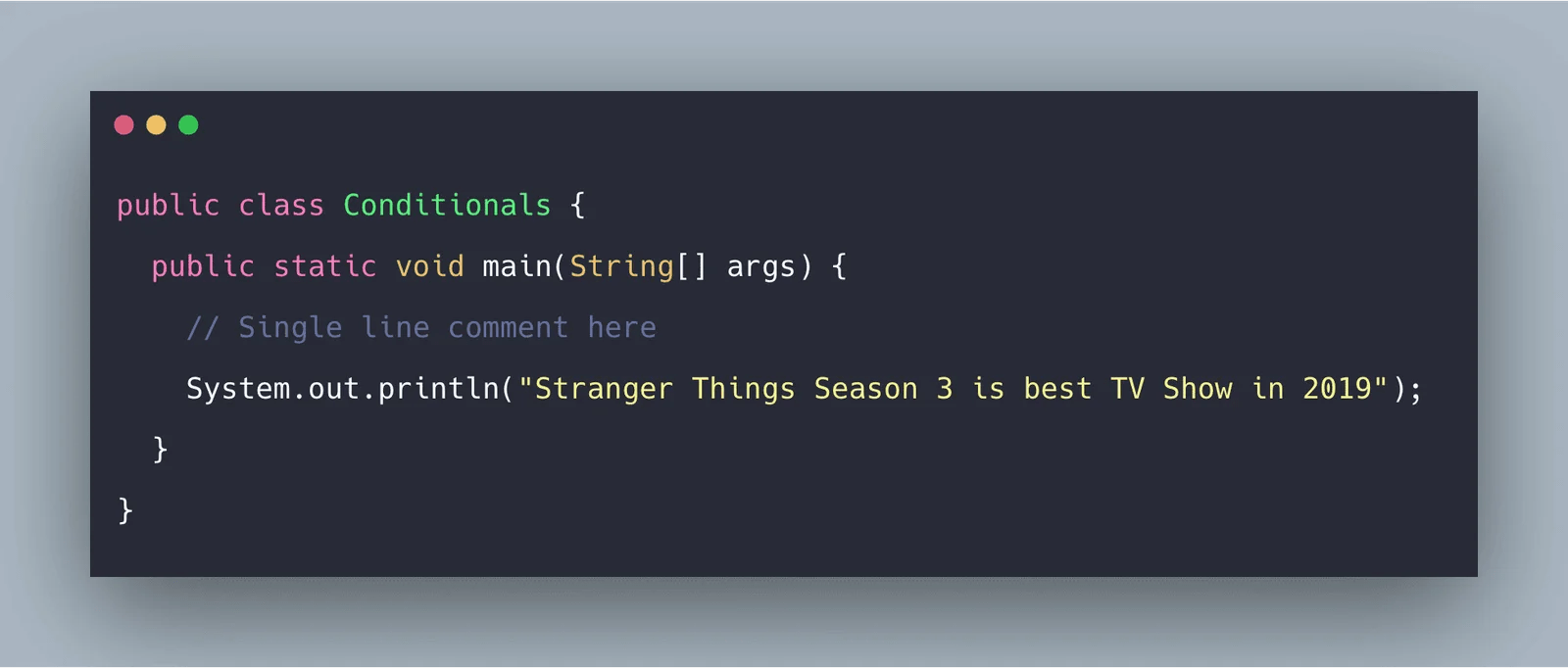 How To Write Comments In Java Example Tutorial