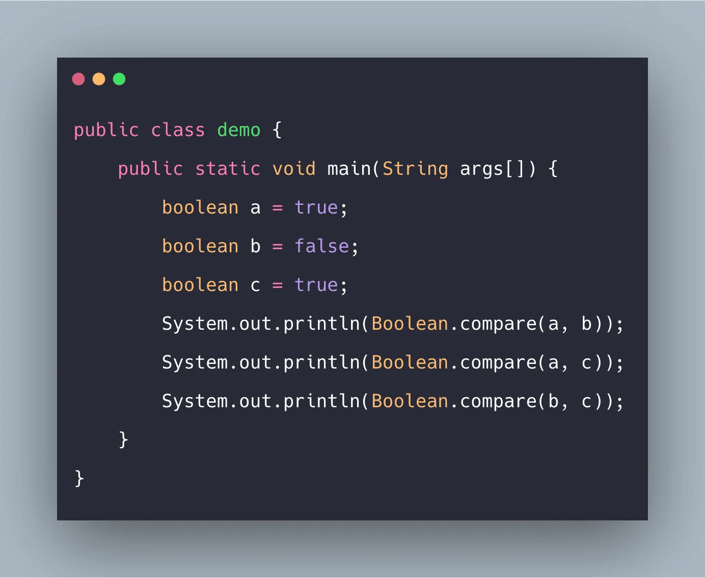 Java Boolean Class Example Tutorial From Scratch