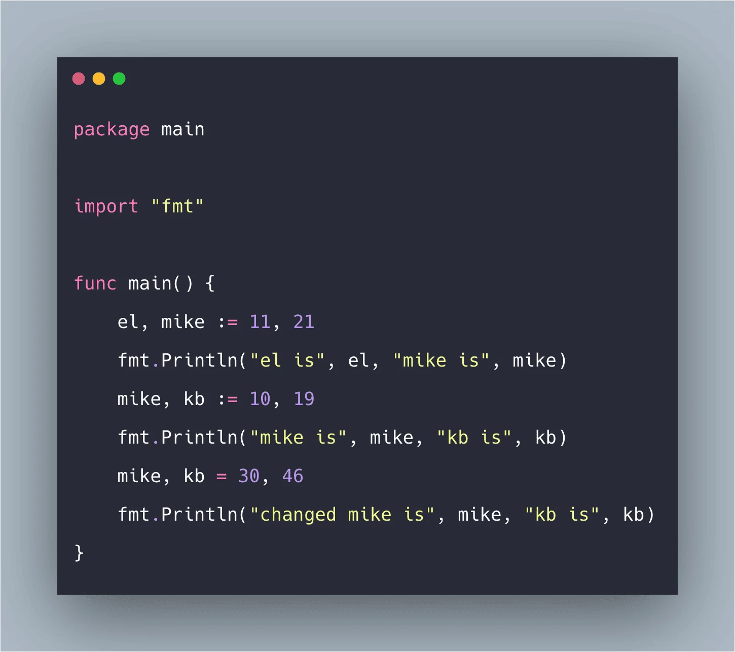 Variables in Golang How to Use Go Variables