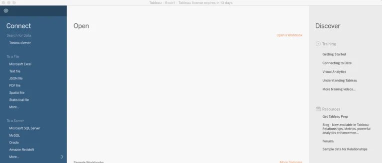 How to Connect Data Source in Tableau