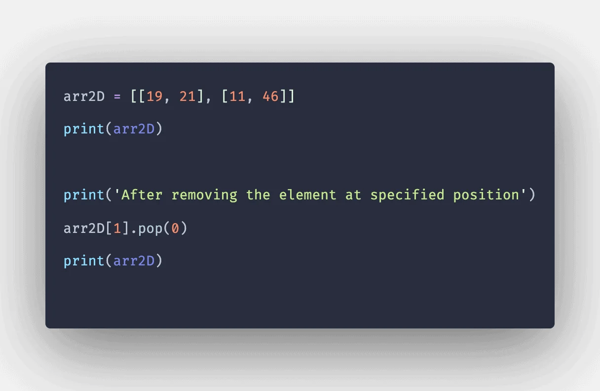How to Implement Python 2D Array with Example