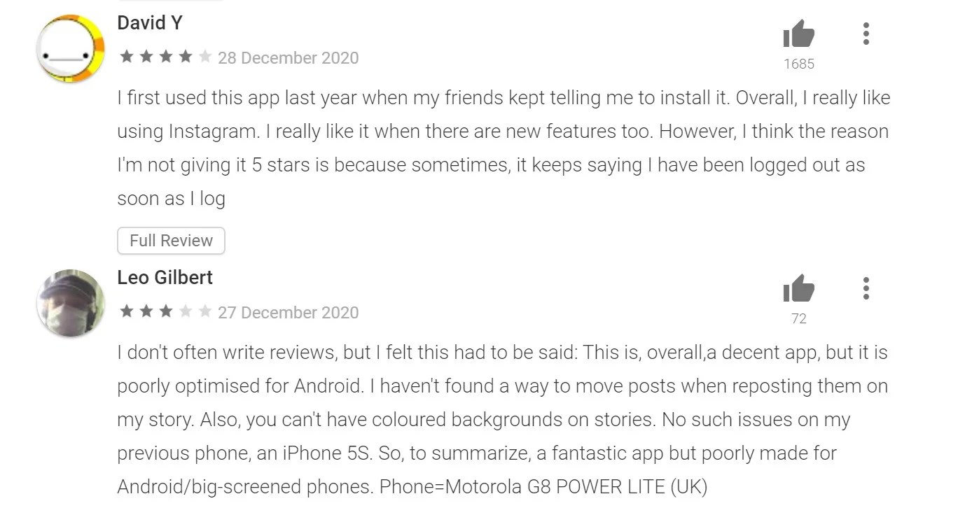 Instagram App Review — Mobile App Development Design Marketing