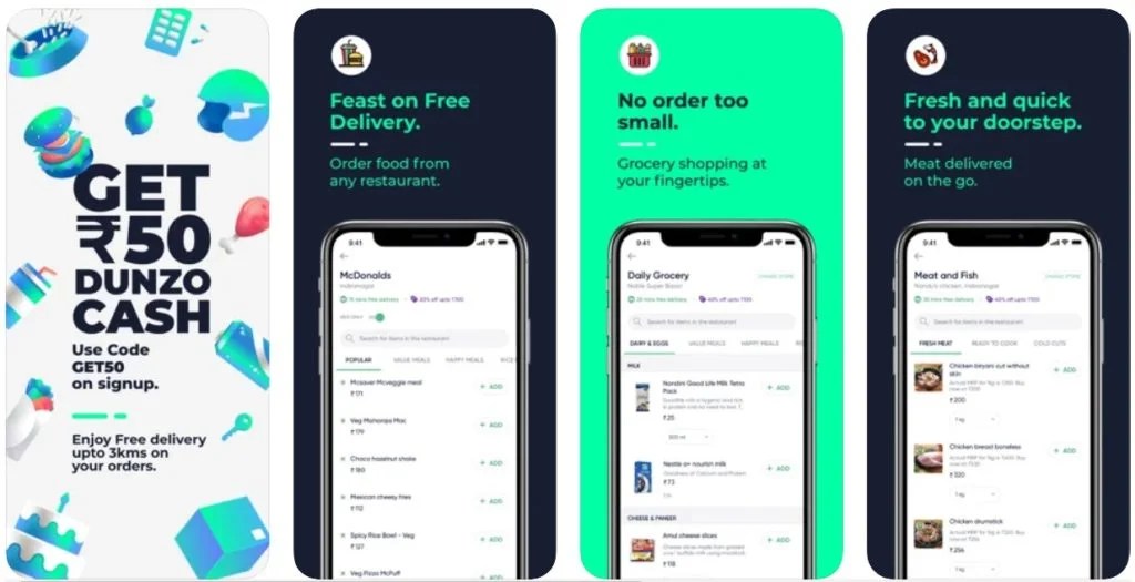 Dunzo App Review An amazing food delivery app — Appedus App Review