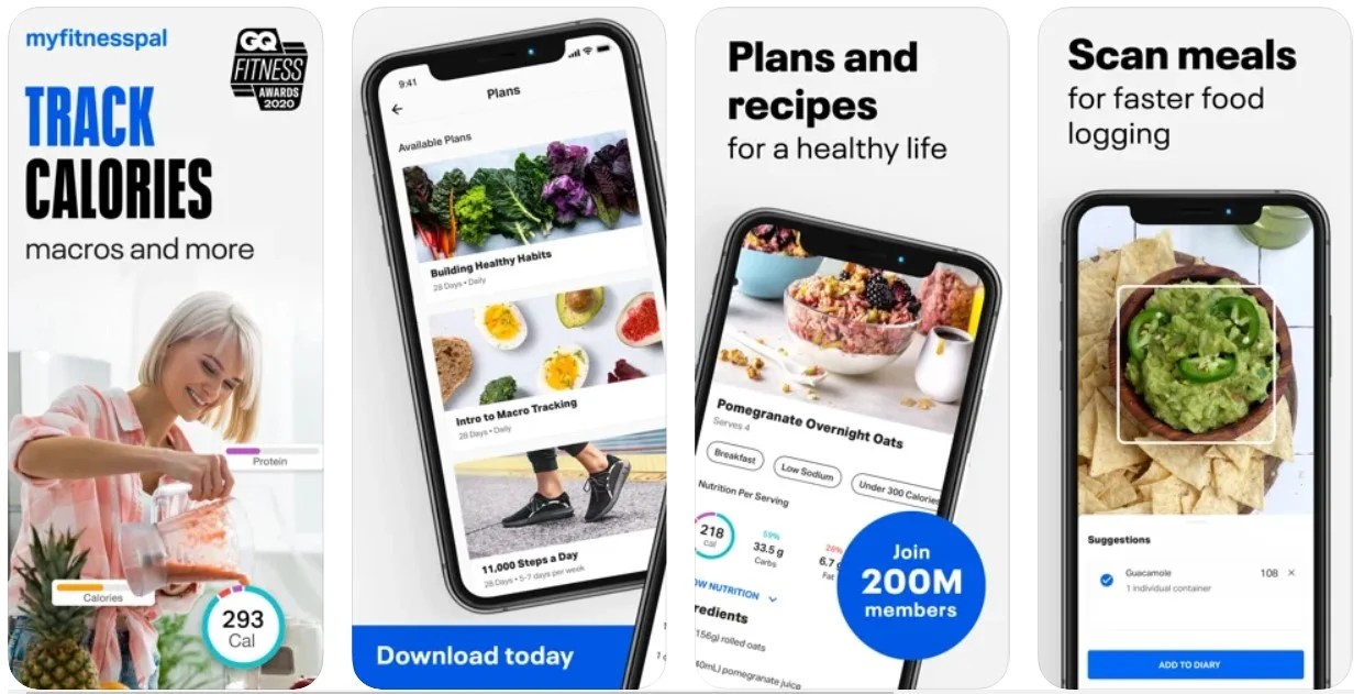 MyFitnessPal App Review 2022 An awesome health & fitness app — Appedus