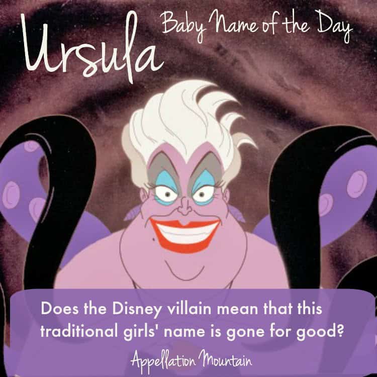 Ursula Baby Name of the Day Appellation Mountain