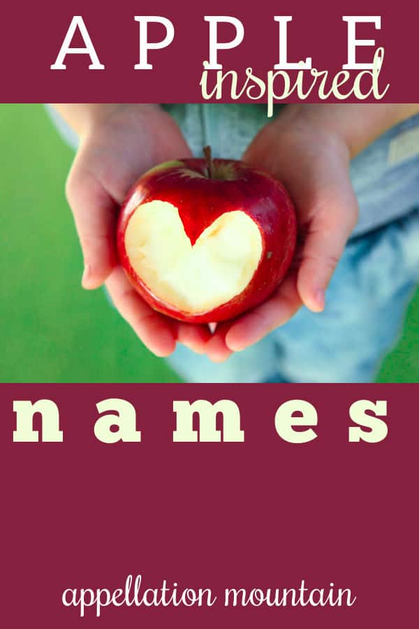 Apple Baby Names Lilibet, Milo, and Yates Appellation Mountain