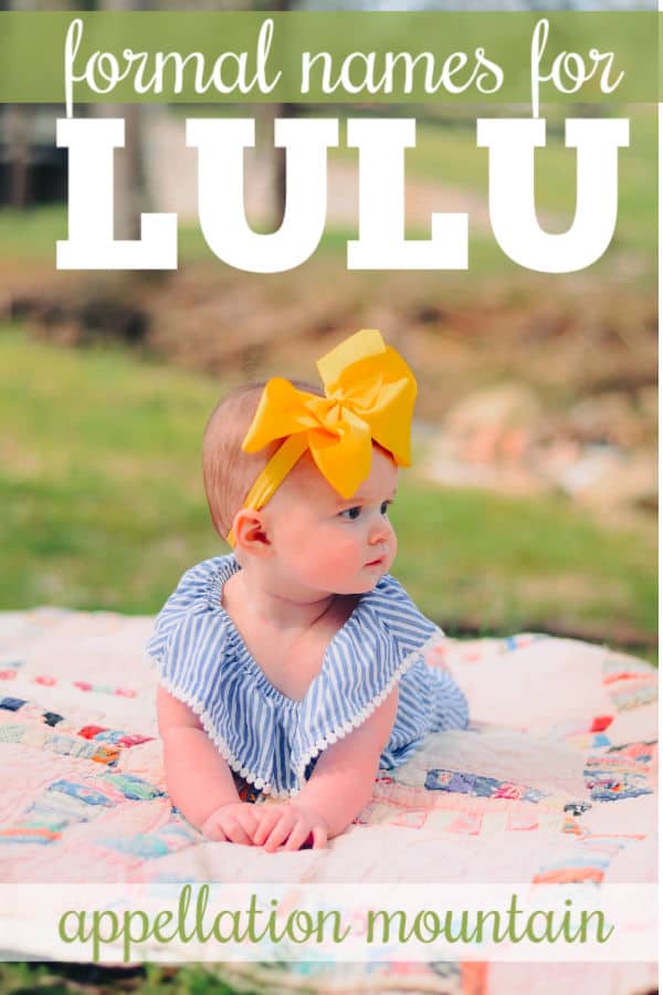 Lulu Names Lucienne, Tallulah, Louise LaptrinhX / News