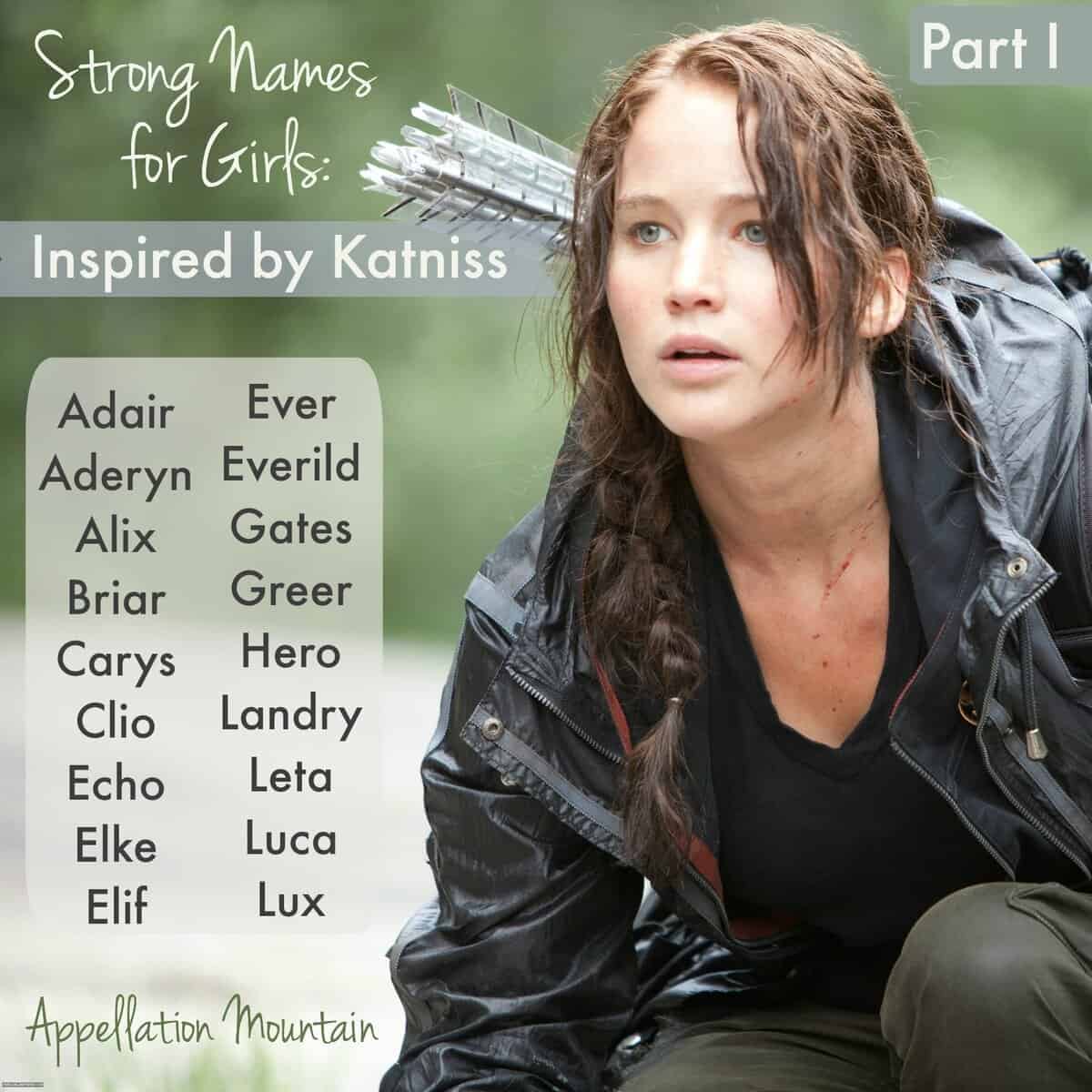 Strong Names for Girls Inspired by Katniss, Part I Appellation Mountain