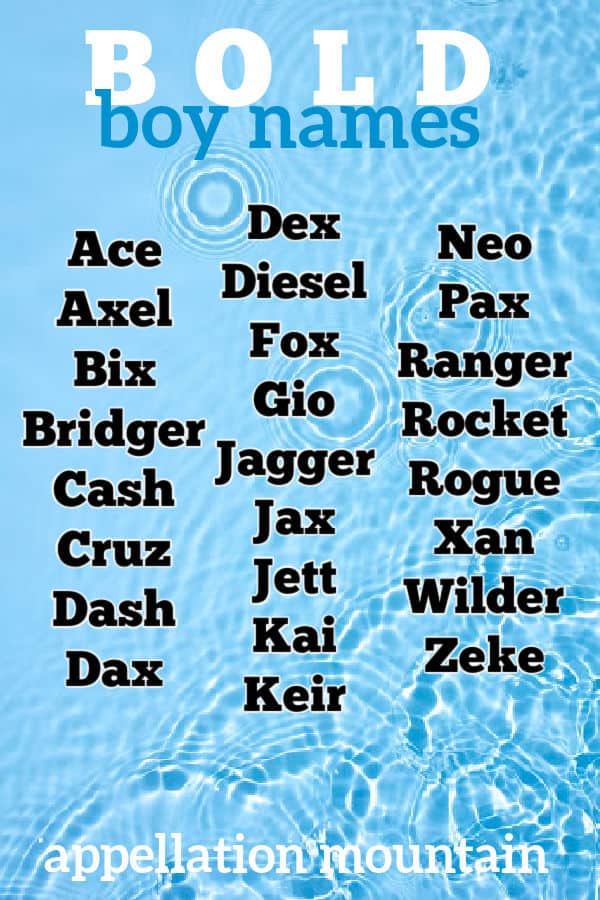 25 Bold Boy Names Inspired by Jax Appellation Mountain
